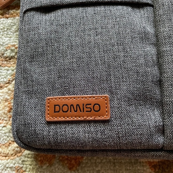 Domiso 13.3" Waterproof Functional Laptop Sleeve Briefcase With USB Battery Cord - Picture 3 of 15